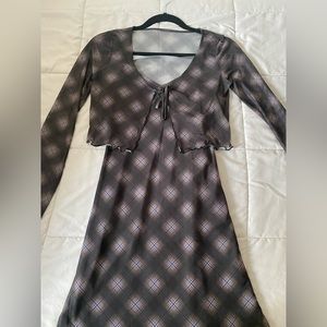 Hollister XXS Black BodyCon Mini dress